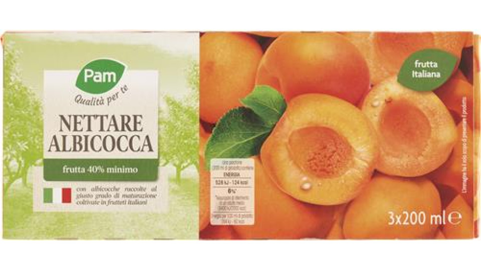 SUCCO DI FRUTTA ALBICOCCA BRICK X3
