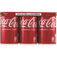COCA COLA REGULAR MINILATTINE 15CLX6