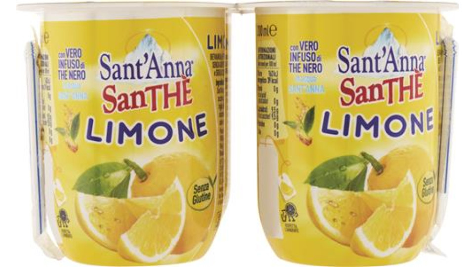 SANTHE' BICCHIERINO 200ML X 4 LIMONE