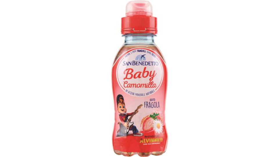 BABY DRINK FRAGOLA BIO CAMOMILLA CL25 PULLPUSH