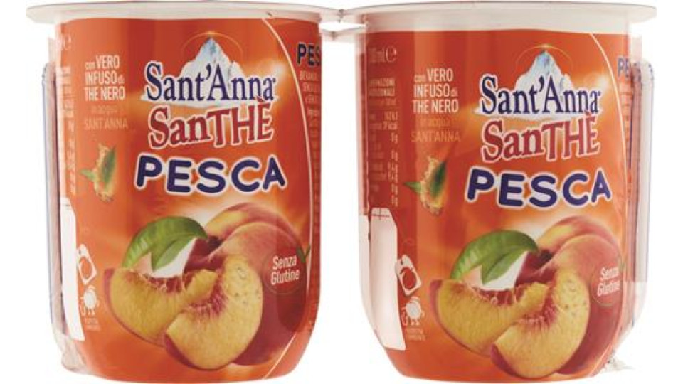 SANTHE' BICCHIERINO 200ML X 4 PESCA