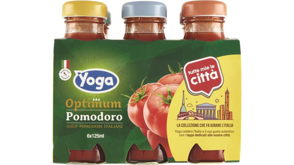 SUCCO POMODORO BOTTIGLIETTA 125CLX6