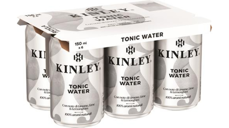 KINLEY MINI CAN TONICA 15 CL.X6