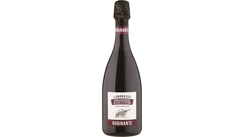 LAMBRUSCO DOC GRASPAROSSA CASTELVETRO RUBICANTE