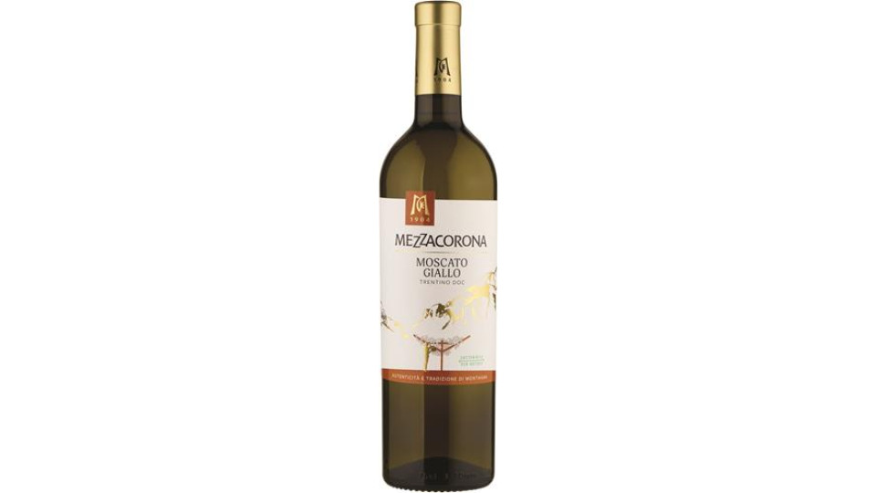 MOSCATO GIALLO DOC TRENTINO 75 CL - MEZZACORONA
