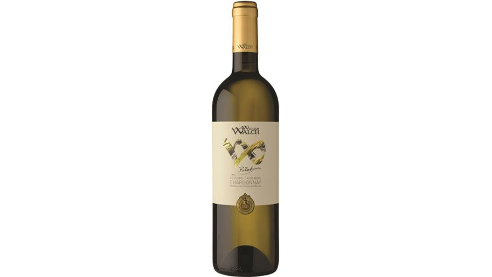 CHARDONNAY DOC WALCH - CONSIGLIATO CON PRIMI PIATTI , PESCE, CUCINA MEDITERRANEA O COME APERITIVO