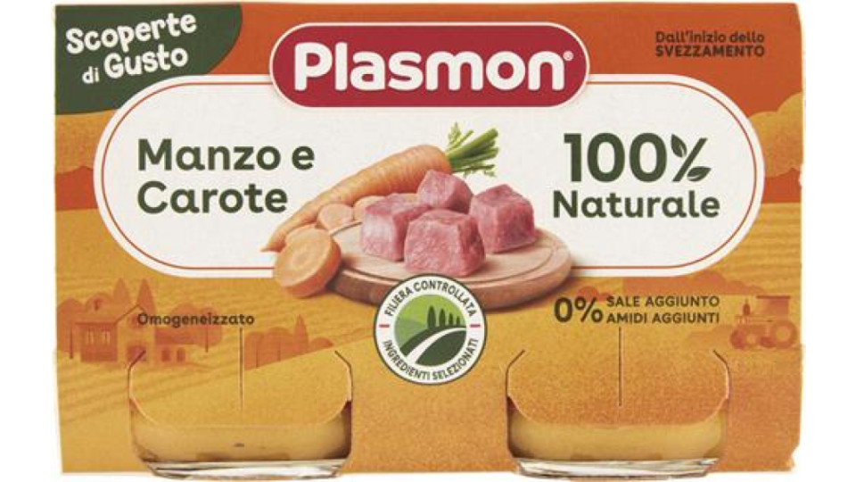 OMOGENEIZZATO MANZO CAROTE G60X2