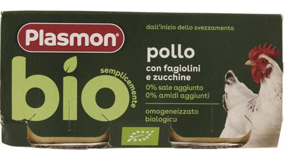 OMOGENEIZZATO BIO POLLO G80X2