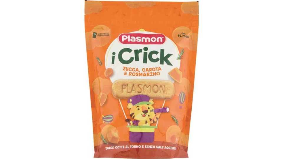 BISCOTTI CRICK ZUCCA CAROTA ROSMARIMO