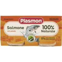 OMOGENEIZZATO SALMONE E VERDURE X2