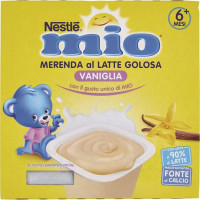 MERENDA AL LATTE VANIGLIA 4 VASETTI