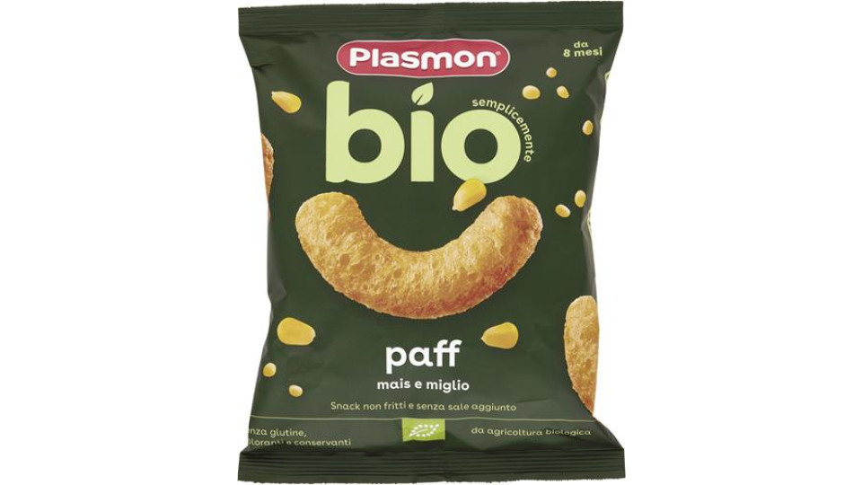 SNACK PAFF BIO MAIS MIGLIO