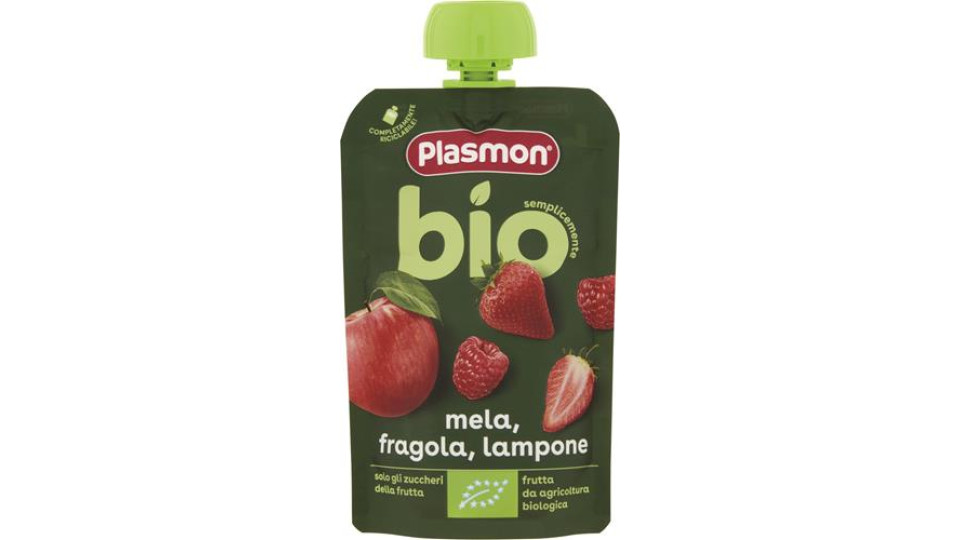 POUCH BIO MELA FRAGOLA LAMPONE