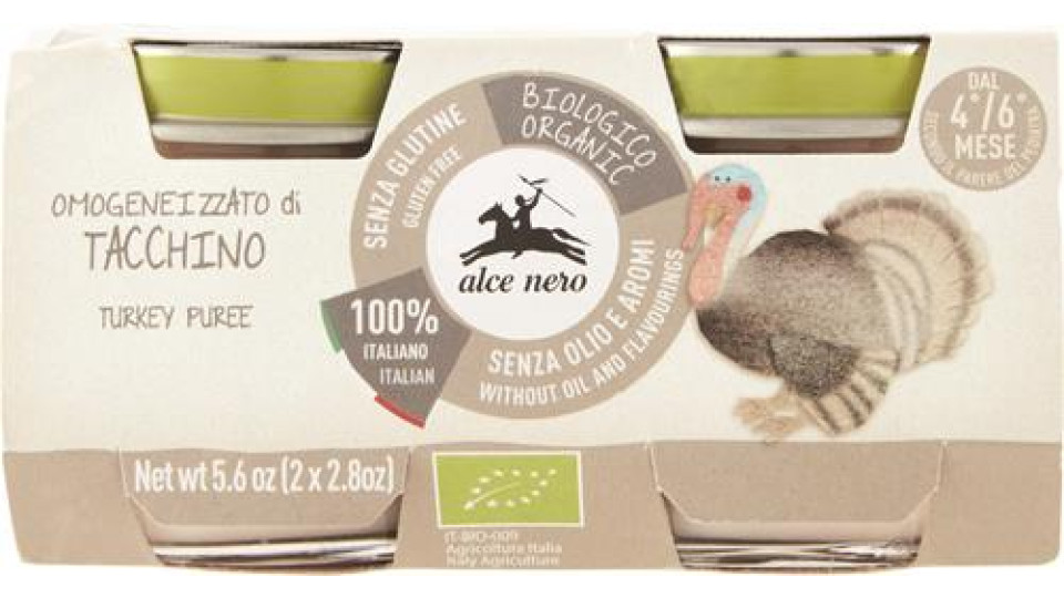 OMOGENEIZZATO DI TACCHINO BABY FOOD BIO
