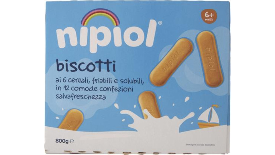 NIPIOL BISCOTTO GR 800