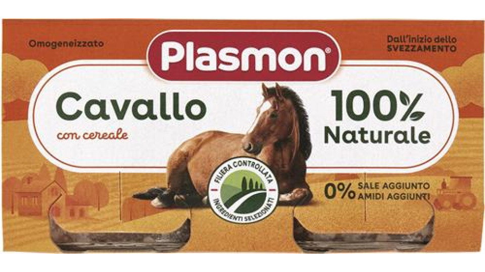 OMOGENEIZZATO CAVALLO 80 GR X 2