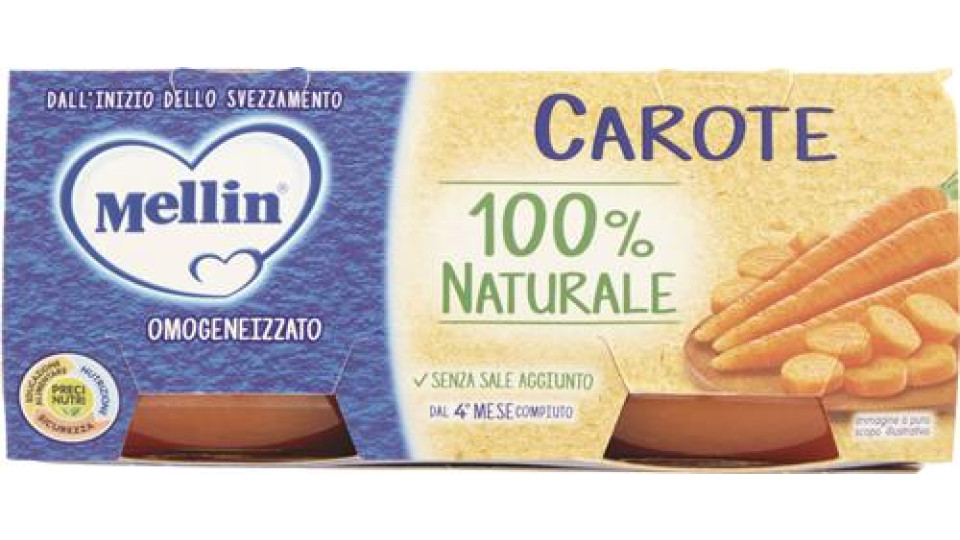 OMOGENIZZATO CAROTE MELLIN