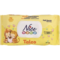 SALVIETTINE UMIDIFICATE BABY TALCO 72 PEZZI
