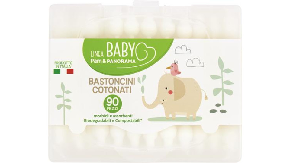 BASTONCINI COTONATI BABY