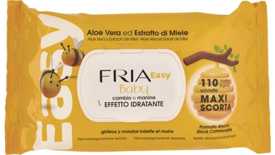 SALVIETTINE UMIDIFICATE EASY BABY 110 PEZZI