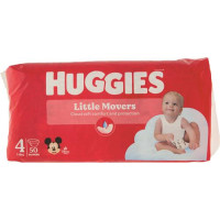 PANNOLINI LITTLE MOVERS TG.4 - 7/18KG - 50 PEZZI