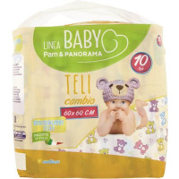 TELINO CAMBIO BABY CM60X60 10 PEZZI