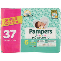PANNOLINI BABYDRY XL BIGPACK 37 PEZZI