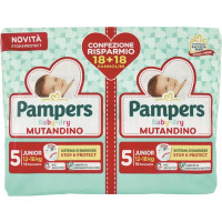 PANNOLINI BABY DRY MUTANDINO JUNIOR 36 PEZZI