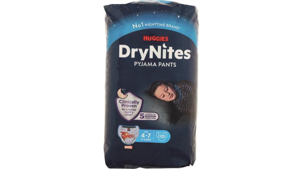 MUTANDINE ASSORBENTI 17/30 KG 4/7 ANNI