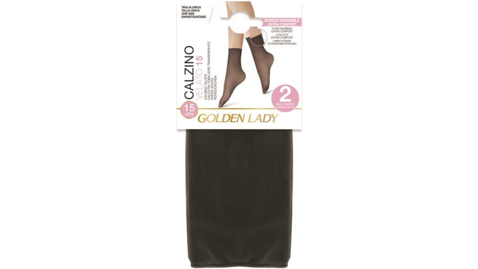 NERO CALZ.VELATO 15D 2PAIA