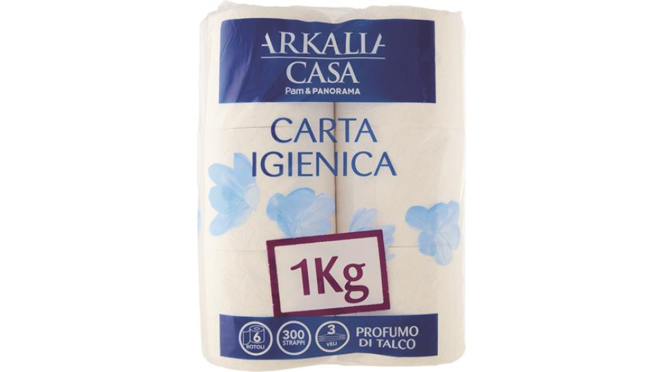 CARTA IGIENICA 3 VELI PROFUMATA 1KG