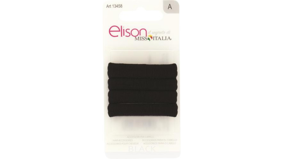 ELASTICI LARGE BLACK 4 PEZZI