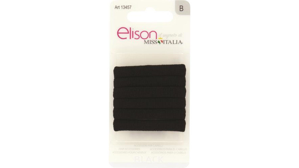 ELASTICI MEDIUM BLACK 6 PEZZI