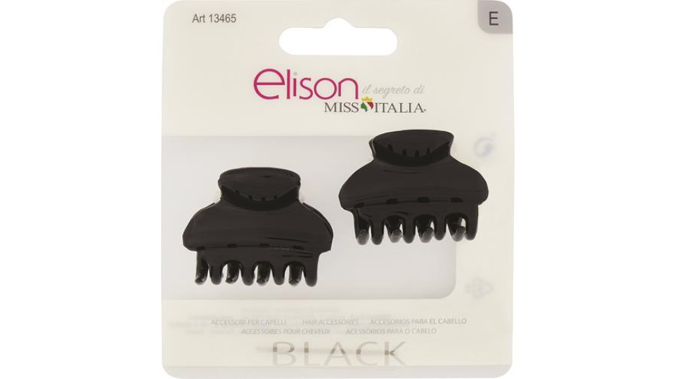PINZA CAPELLI SMALL BLACK 2 PEZZI