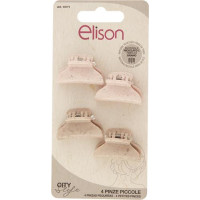 PINZE CAPELLI SMALL NATURAL 4 PEZZI