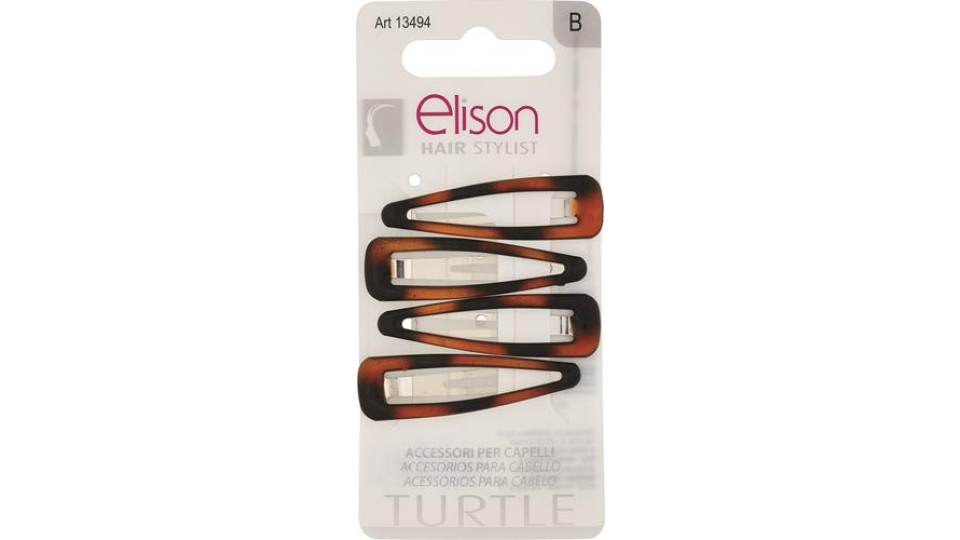 MOLLETTE CLIC CLAC SMALL TURTLE PEZZI