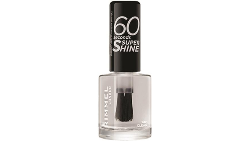 SMALTO UNGHIE 60 SECONDI SUPER SHINE - 740 CLEAR