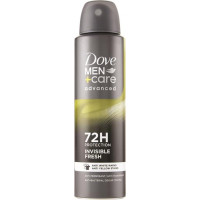 DEODORANTE SPRAY ADVANCED CARE DMC INVISIBLE FRESH 150ML