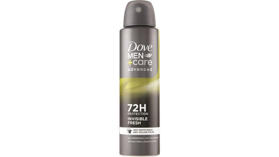 DEODORANTE SPRAY ADVANCED CARE DMC INVISIBLE FRESH 150ML