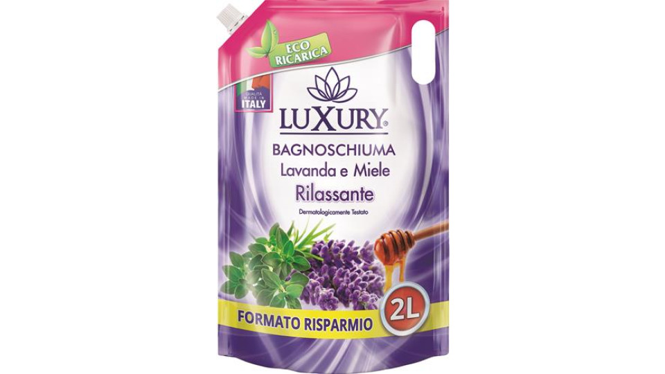 BAGNOSCHIUMA LAVANDA & MIELE 2000ML