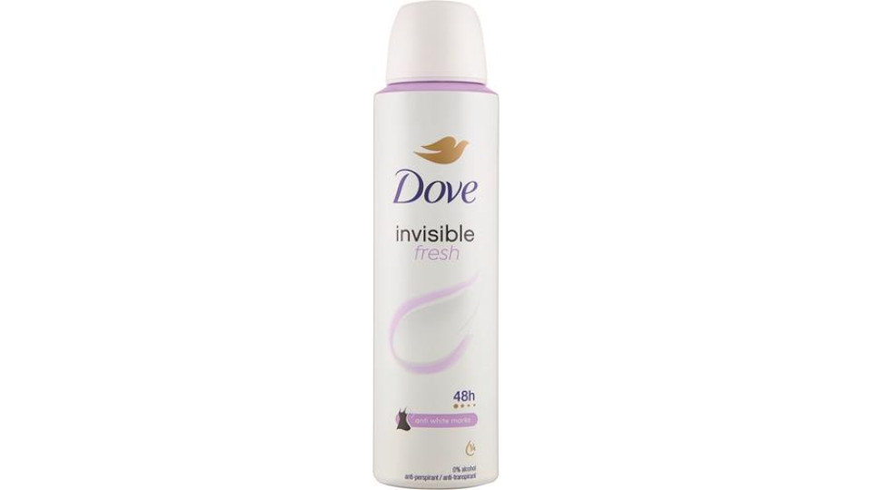 DEODORANTE SPRAY DOVE CLASSIC CARE INVISIBLE 150ML