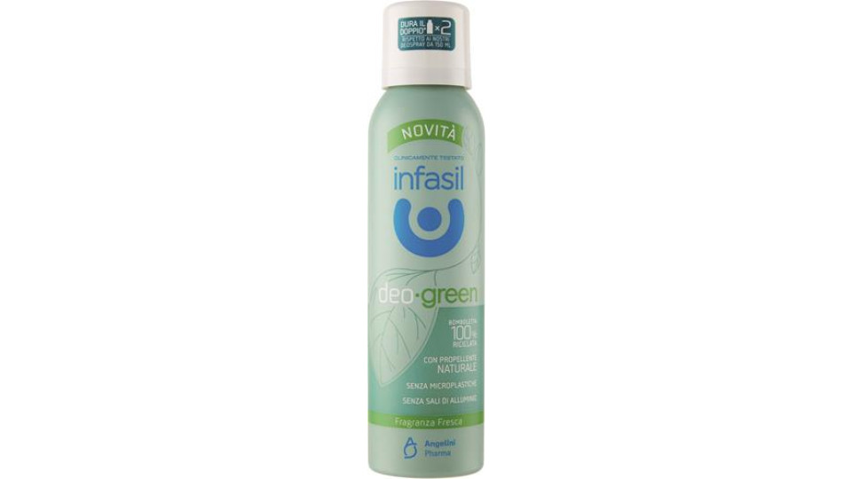 DEODORANTE SPRAY GREEN FRESCO 125ML
