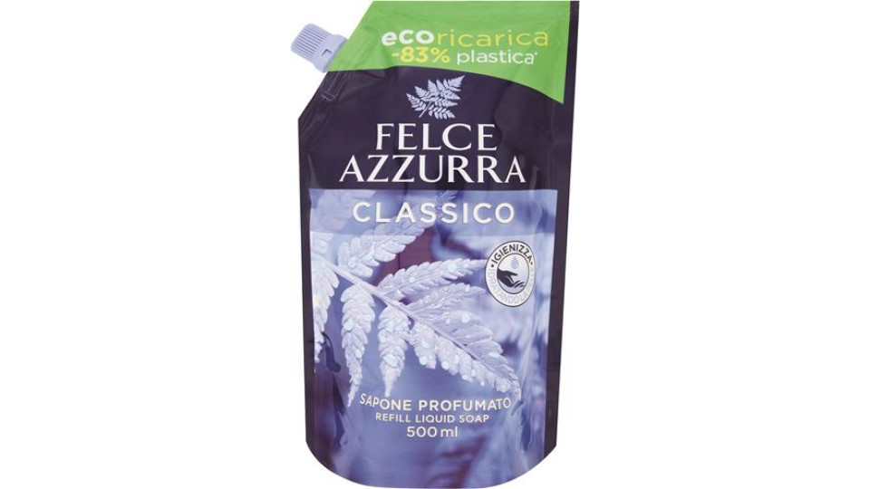 SAPONE LIQUIDO ECORICARICA CLASSICO 500 ML