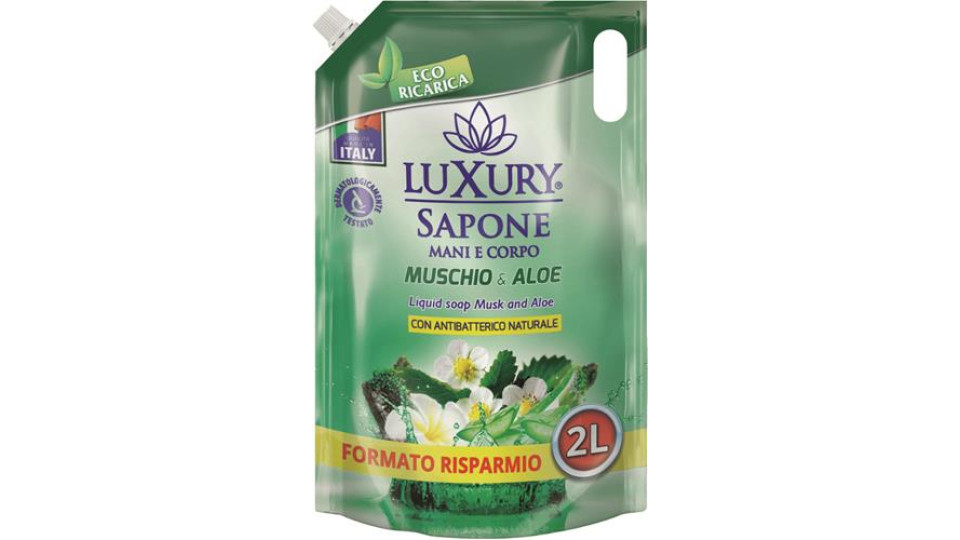SAPONE LIQUIDO MUSCHIO & ALOE 2000ML
