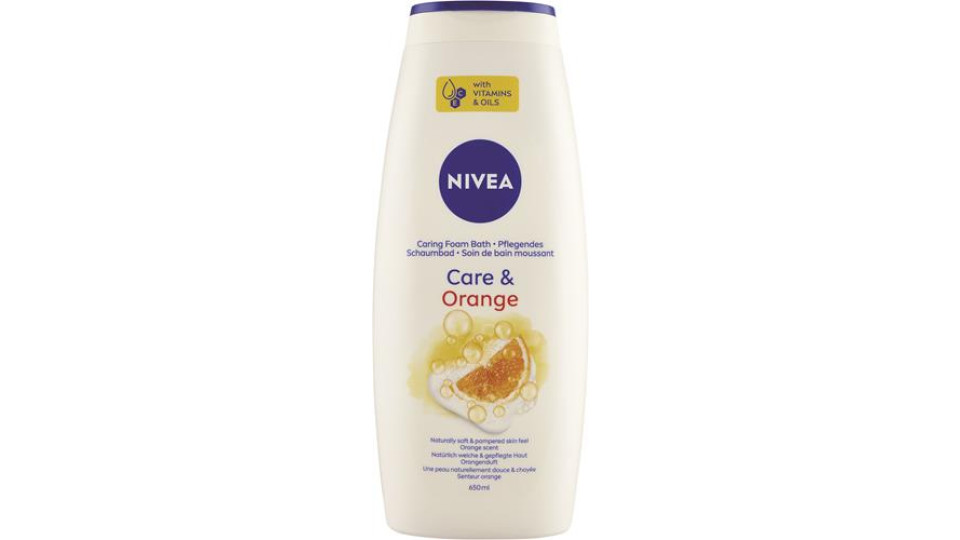 BAGNOSCHIUMA CARE&ORANGE 650ML