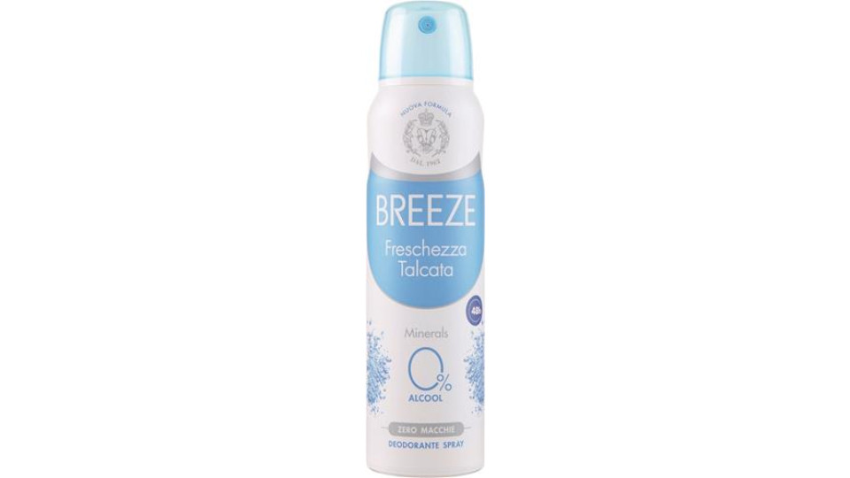 DEODORANTE SPRAY FRESCHEZZA TALCATA