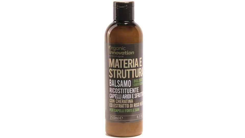 BALSAMO BIO MATERIA E STRUTTURA