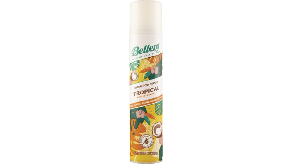 SHAMPOO SECCO TROPICAL 200ML