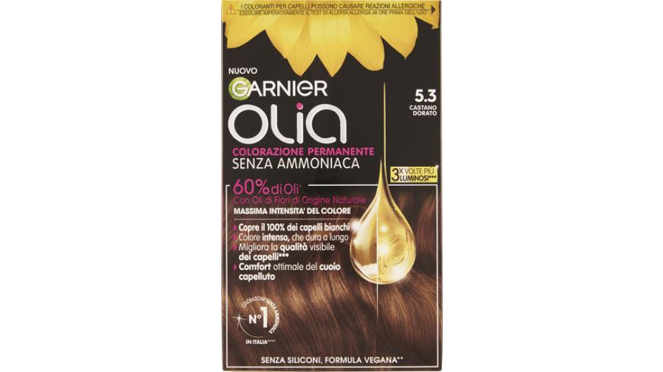 TINTA CAPELLI OLIA 5.3 CASTANO DORATO