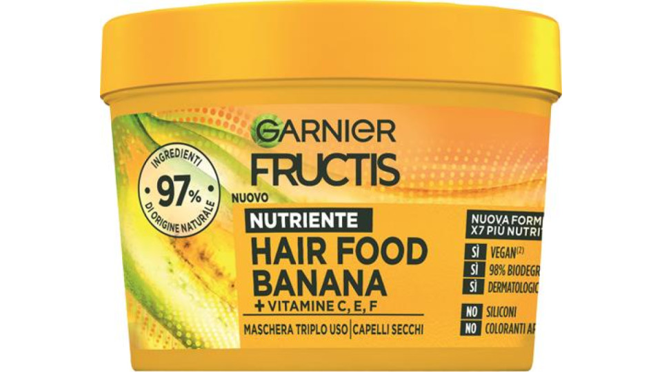MASCHERA PER CAPELLI BANANA